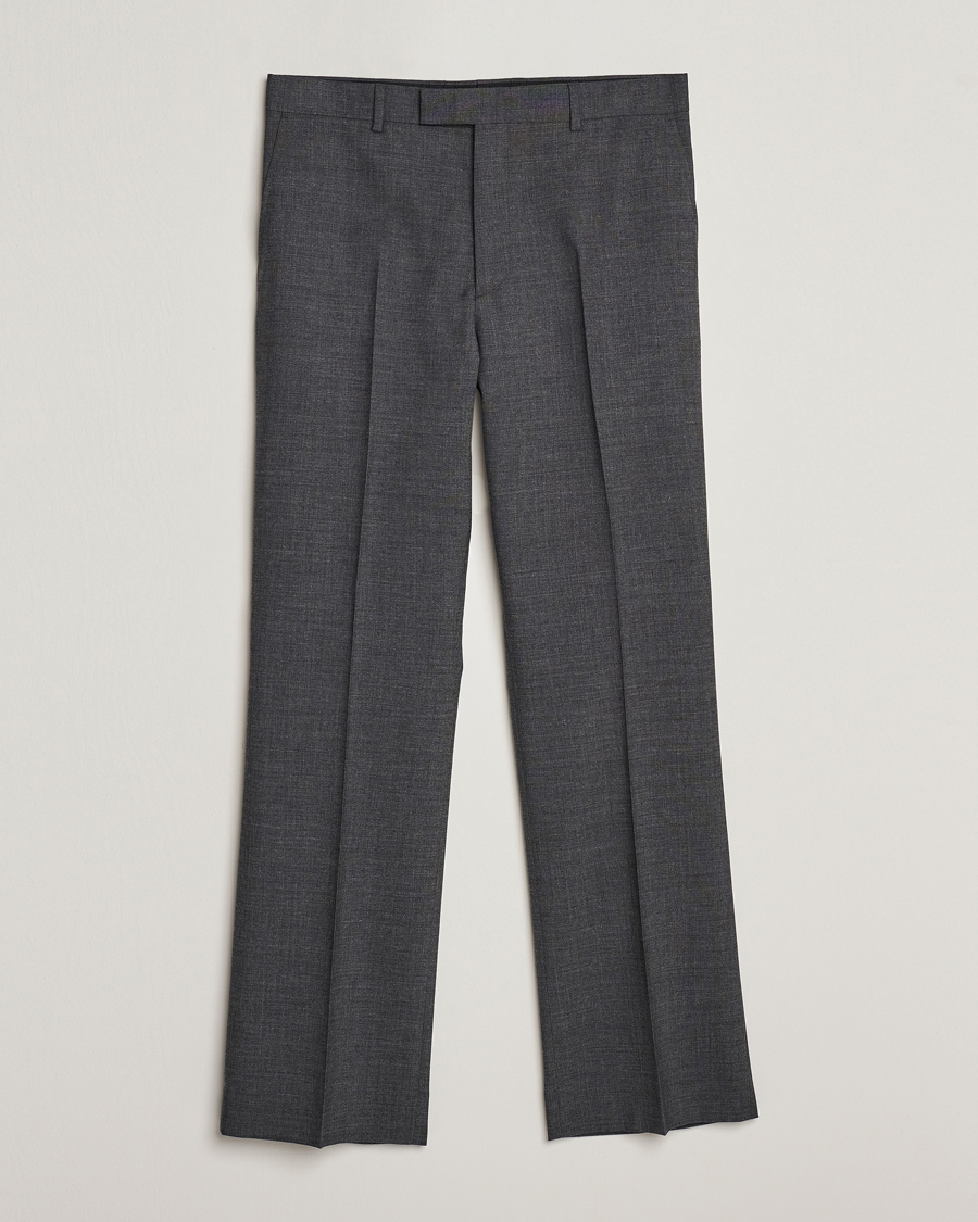 Uomini | Pantaloni | Sunflower | Straight Wool Trousers Antracite