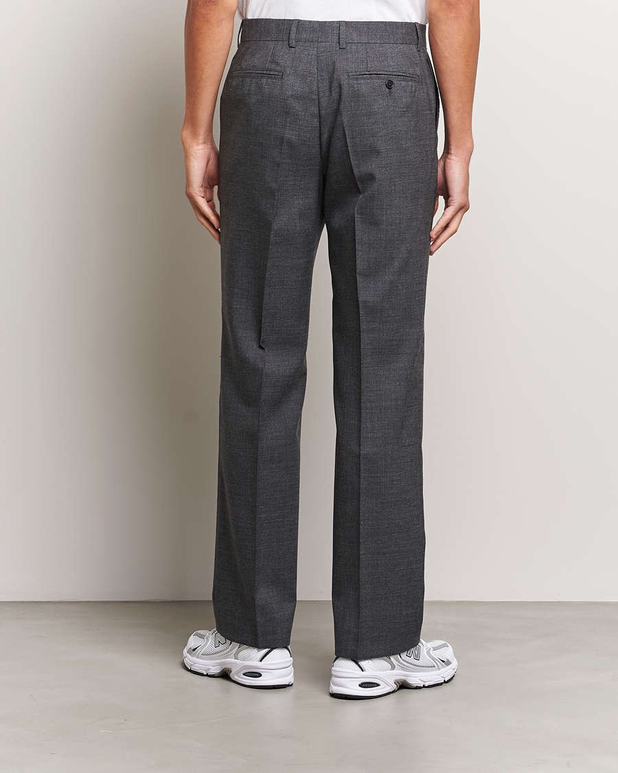 Uomini | Pantaloni | Sunflower | Straight Wool Trousers Antracite