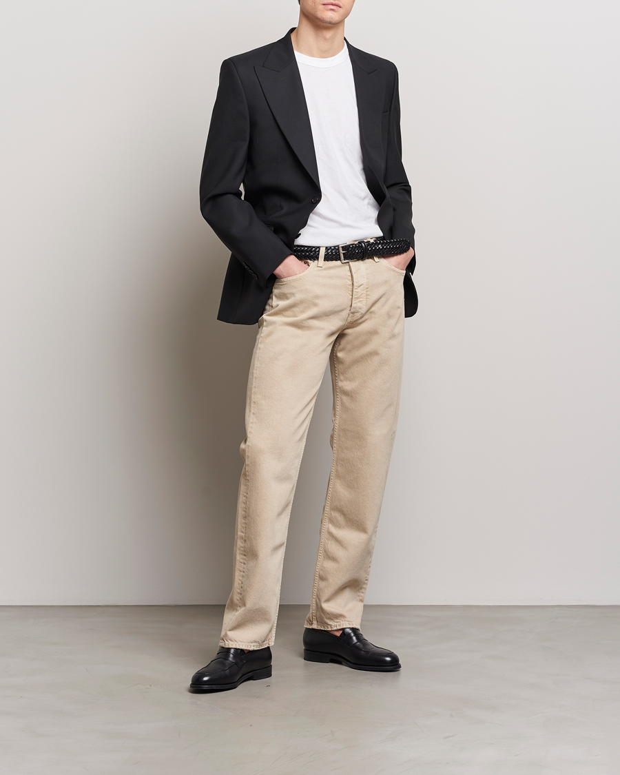 Uomini | Blazers | Sunflower | Single Breasted Wool Blazer Black