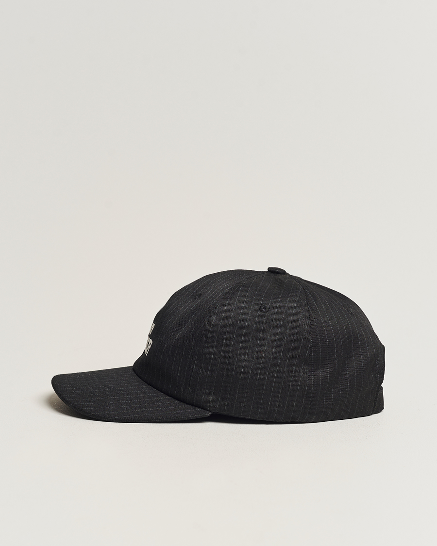 Uomini | Sunflower Pinstripe Dad Cap Black | Sunflower | Pinstripe Dad Cap Black