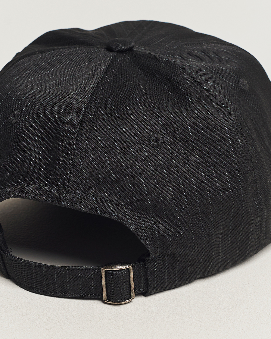 Uomini | Sunflower Pinstripe Dad Cap Black | Sunflower | Pinstripe Dad Cap Black