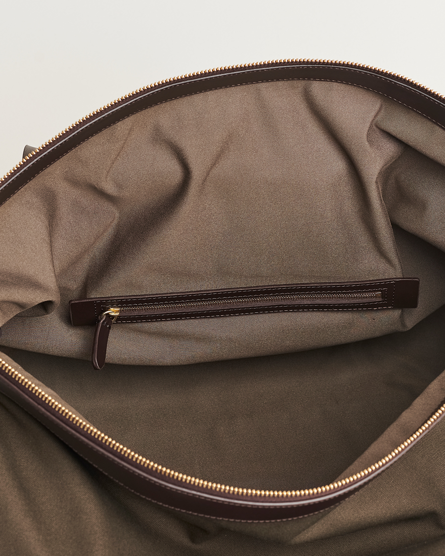 Uomini | Borse | Mismo | M/S Explorer Weekendbag Army/Dark Brown