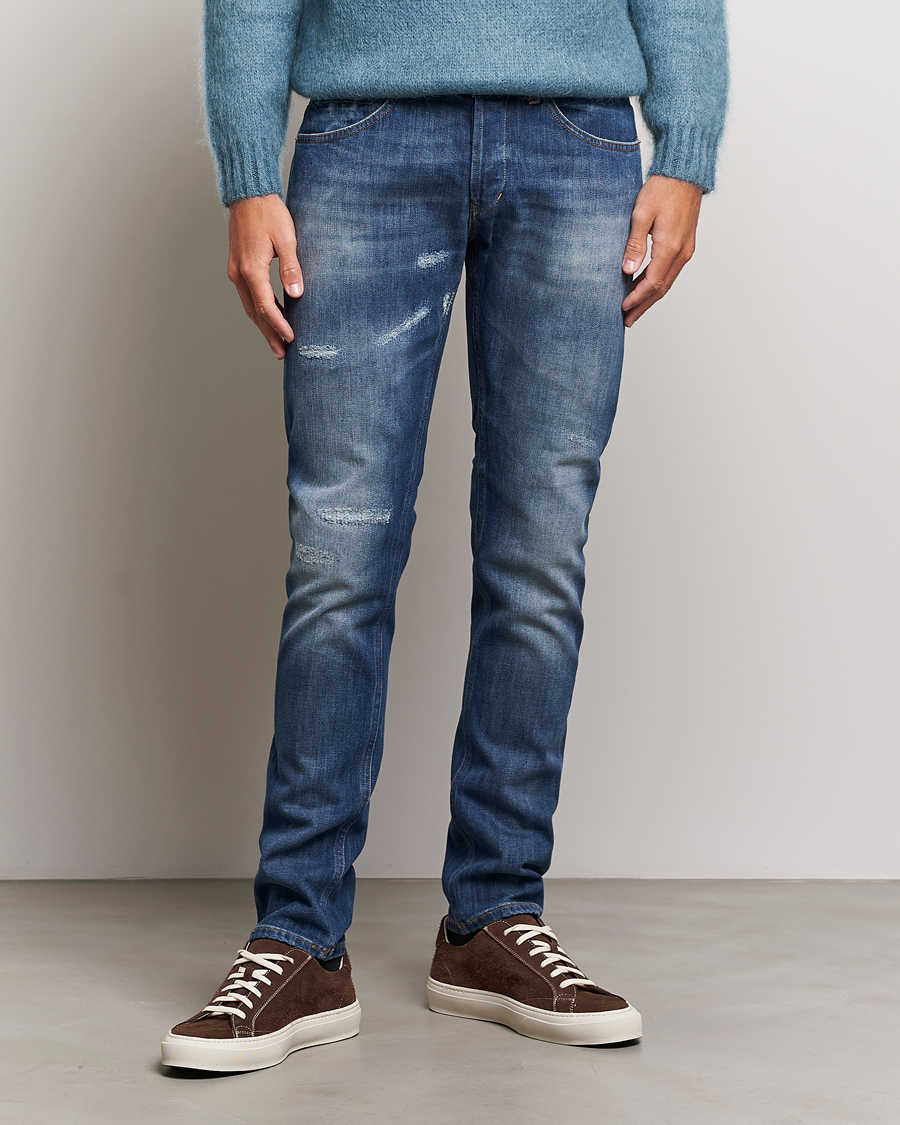 Uomini | Jeans | Dondup | George Jeans Vintage Blue