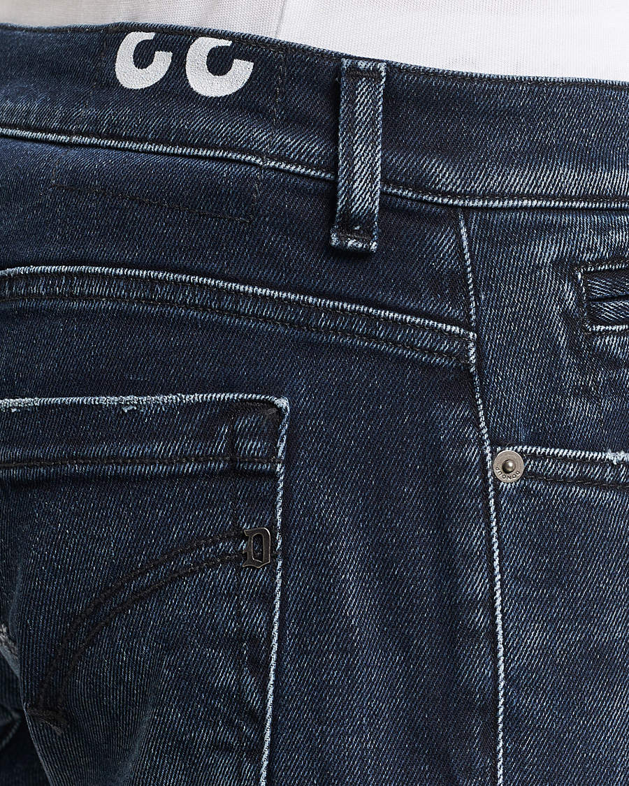 Uomini | Jeans | Dondup | George Destroyed Jeans Blue Black