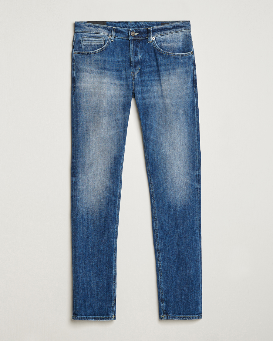 Uomini | Jeans | Dondup | George Jeans Medium Blue