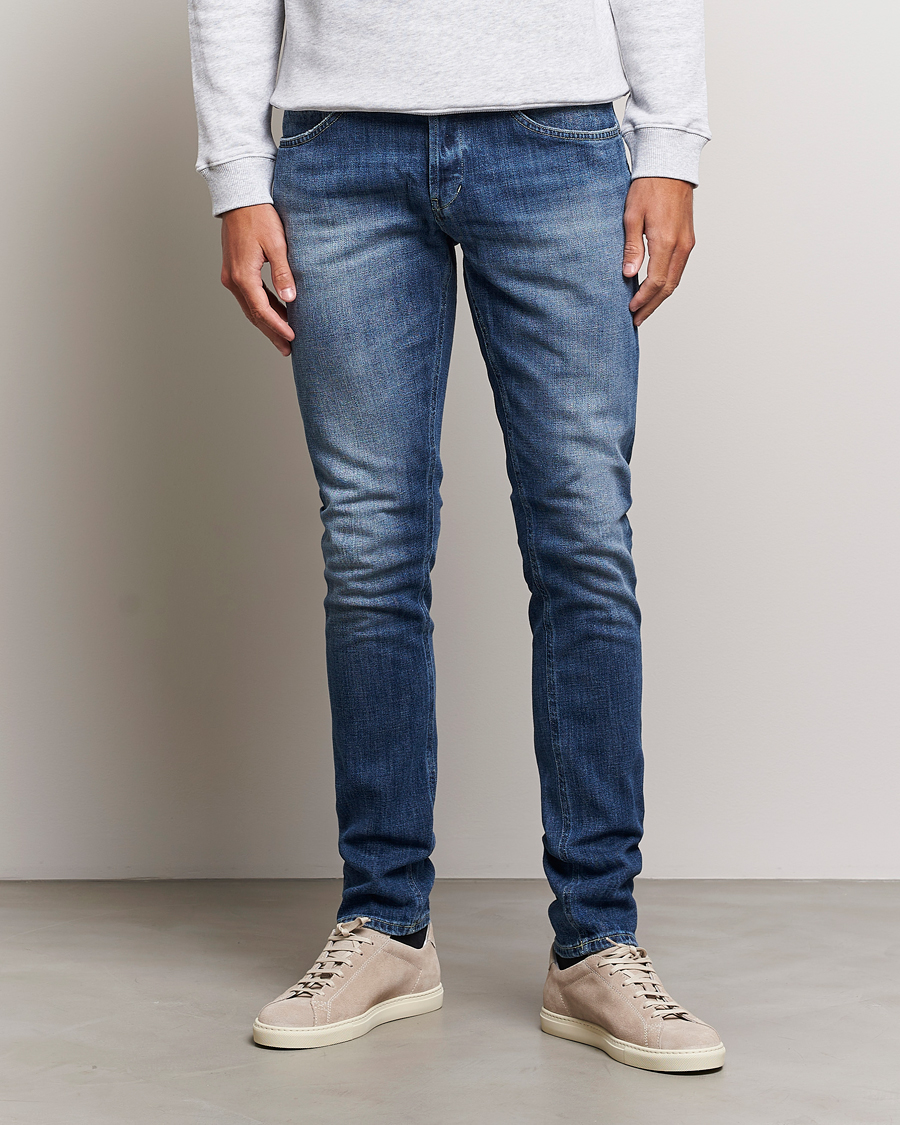 Uomini | Jeans | Dondup | George Jeans Medium Blue