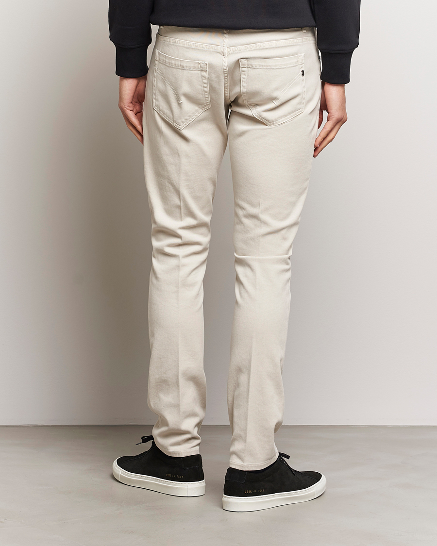 Uomini | Jeans | Dondup | George 5-Pocket Jeans Light Sand