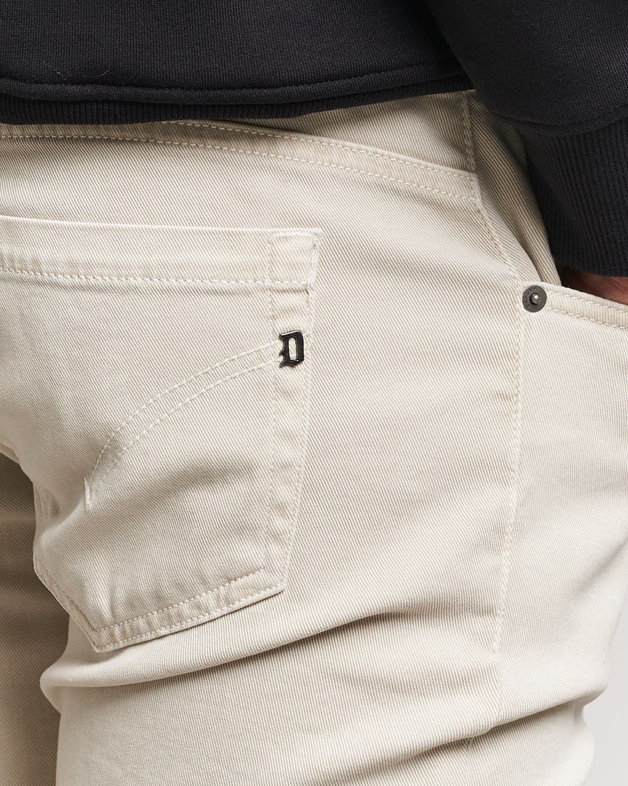 Uomini | Jeans | Dondup | George 5-Pocket Jeans Light Sand
