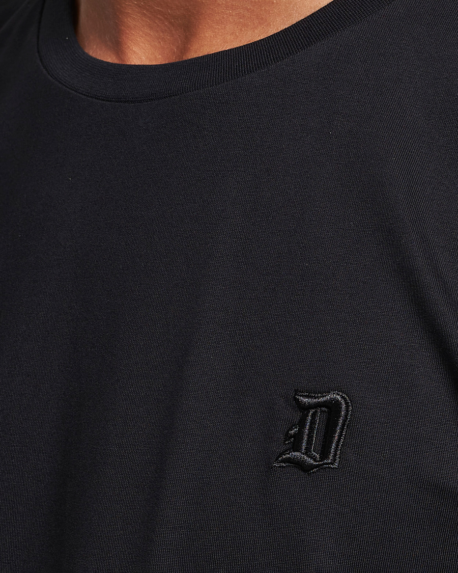 Uomini | T-shirt | Dondup | Logo Crew Neck T-Shirt Black
