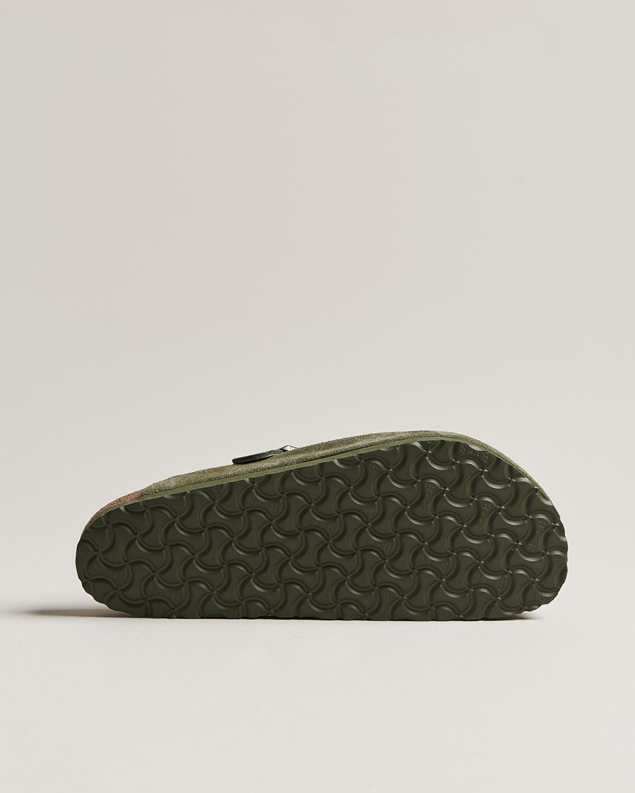 Uomini | BIRKENSTOCK Boston Shearling Thyme Suede | BIRKENSTOCK | Boston Shearling Thyme Suede