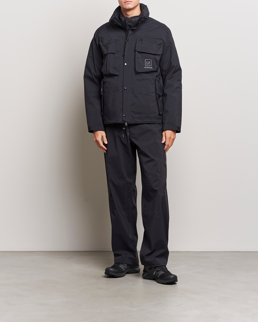 Uomini | Pantaloni | C.P. Company | Metropolis GORE-TEX Infinium Shell Cargo Pants Black