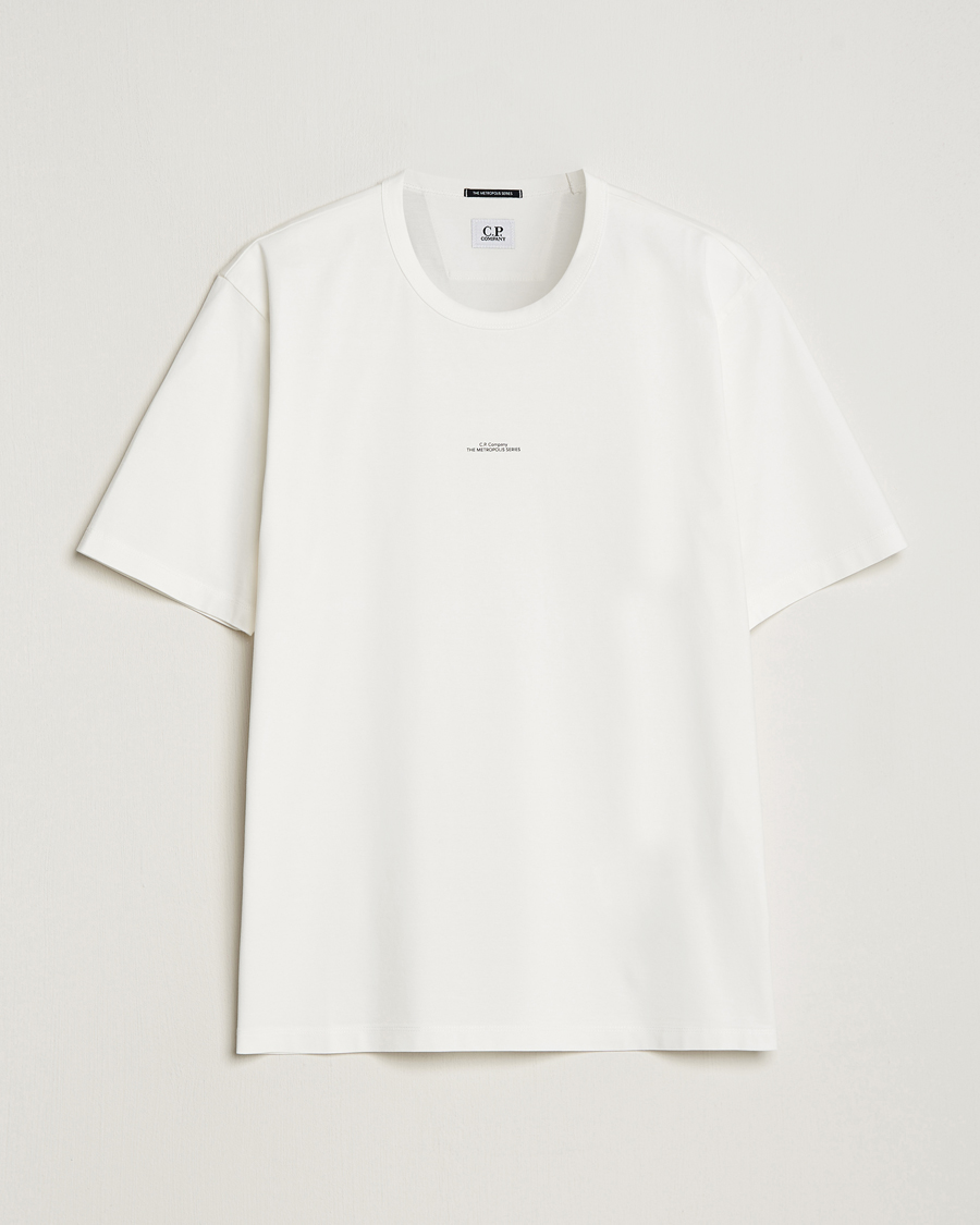 Uomini | T-shirt | C.P. Company | Metropolis Mercerized Jersey T-Shirts White
