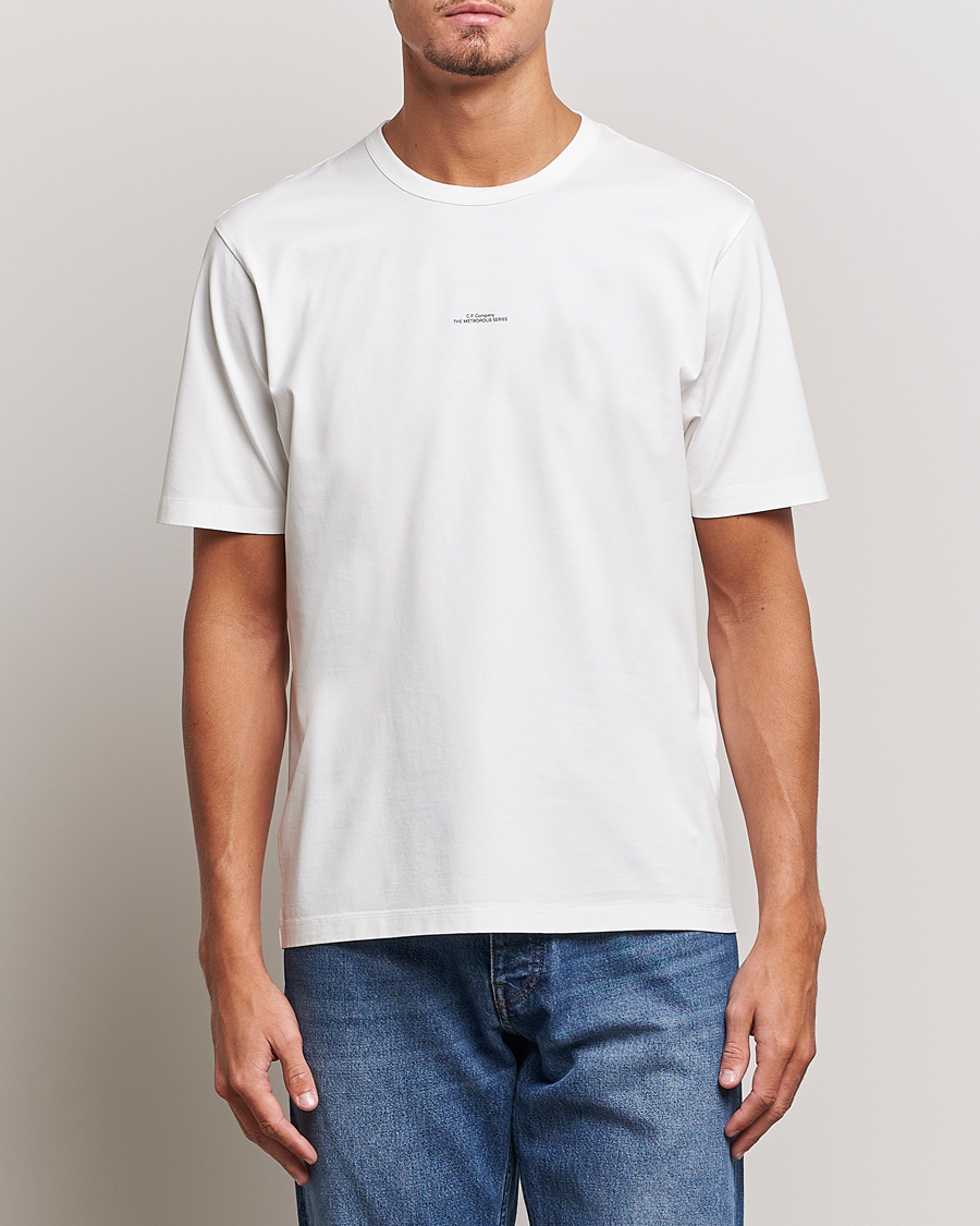 Uomini | T-shirt | C.P. Company | Metropolis Mercerized Jersey T-Shirts White