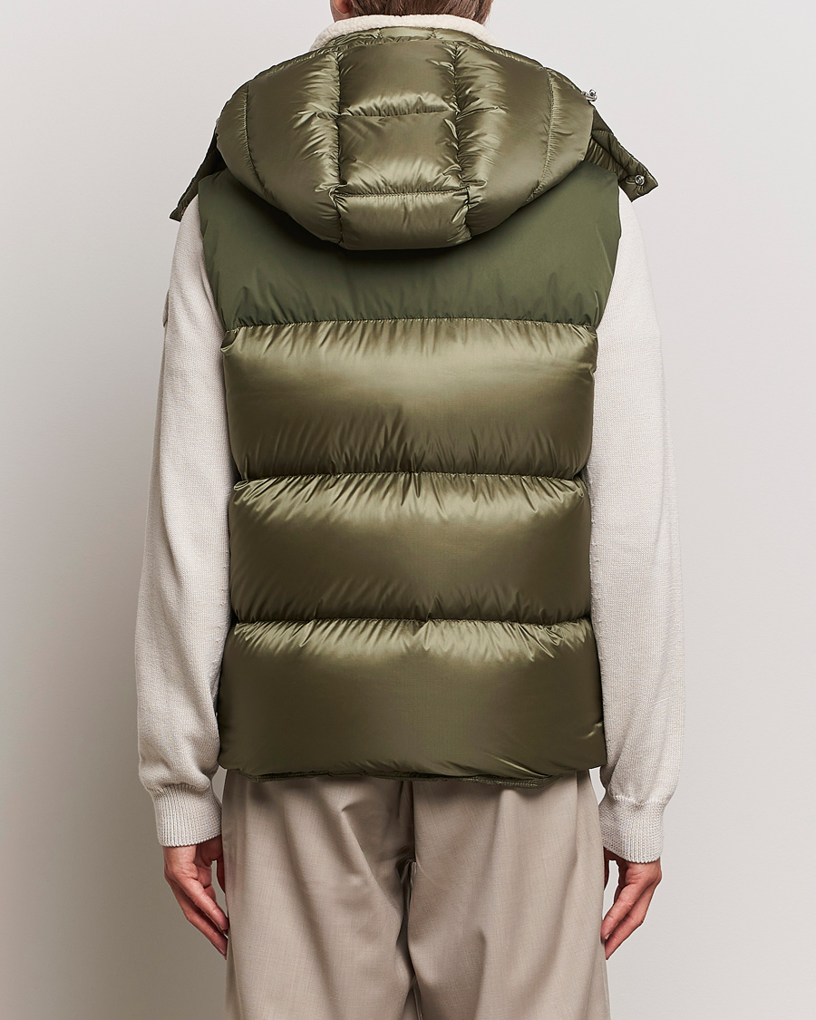 Uomini | Giacche | Moncler | Oust Shearling Down Vest Olive