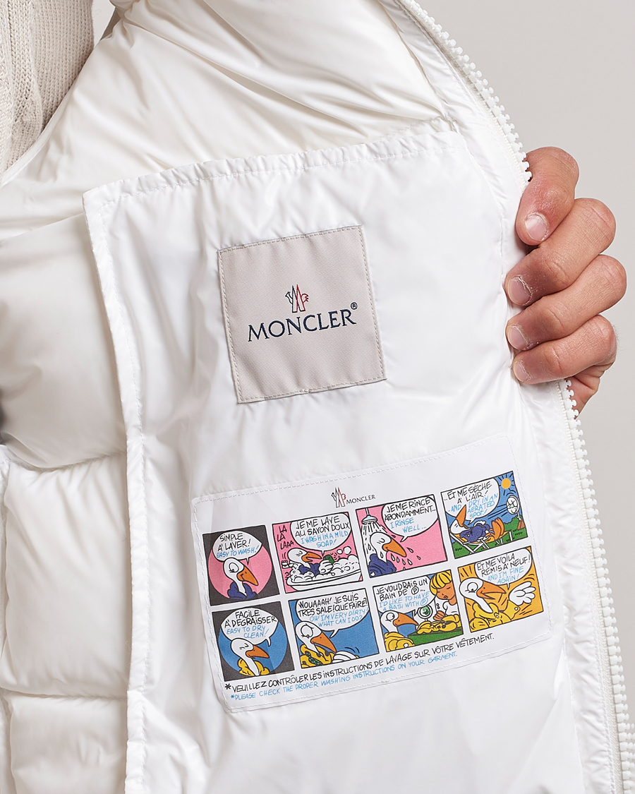 Uomini | Giacche | Moncler | Bormes Vest White