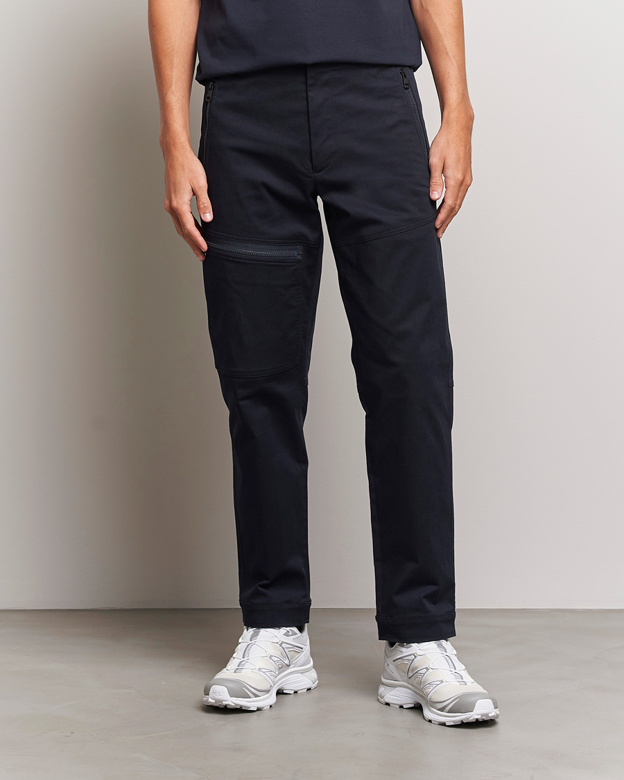 Uomini | Pantaloni | Moncler | Technical Zip Trousers Navy