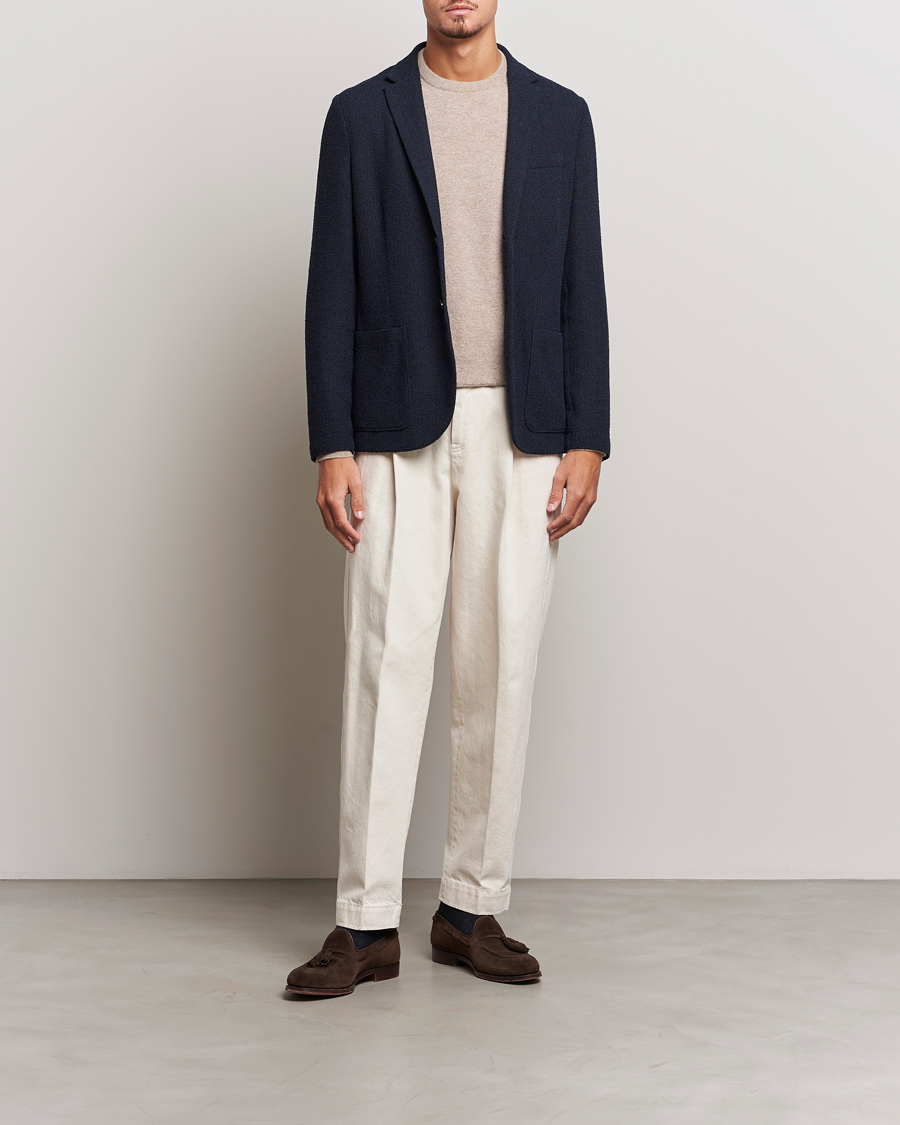 Uomini | Maglieria | Zegna | Oasi Cashmere Crew Neck Beige
