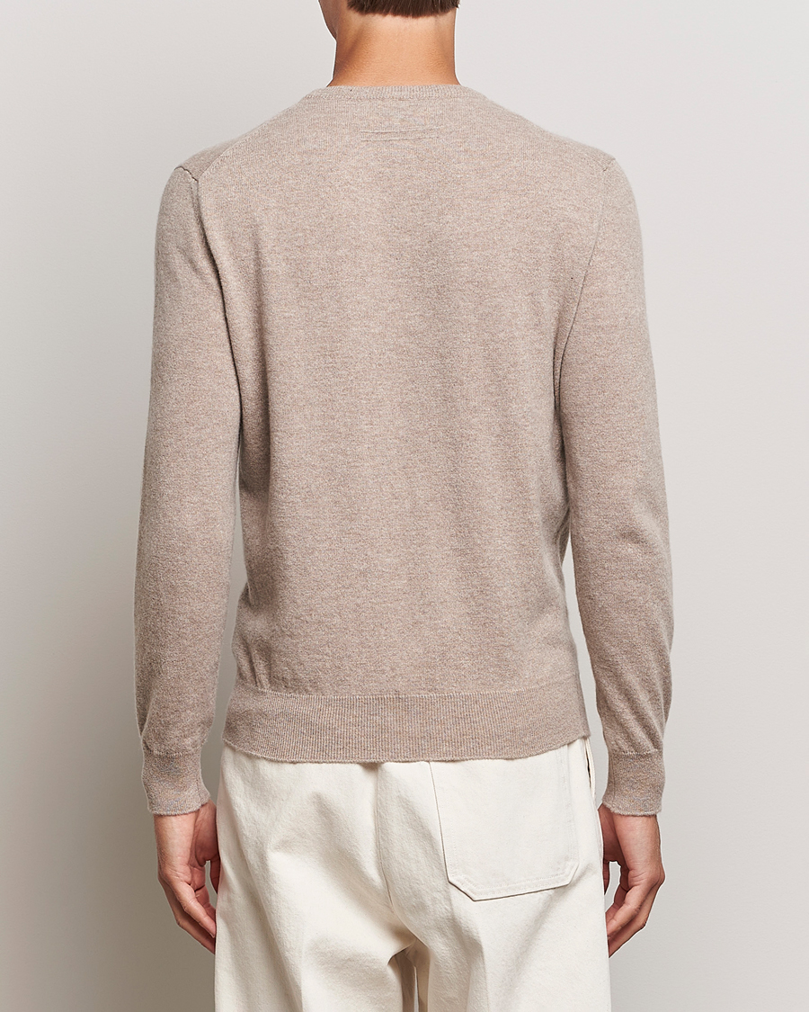 Uomini | Maglieria | Zegna | Oasi Cashmere Crew Neck Beige