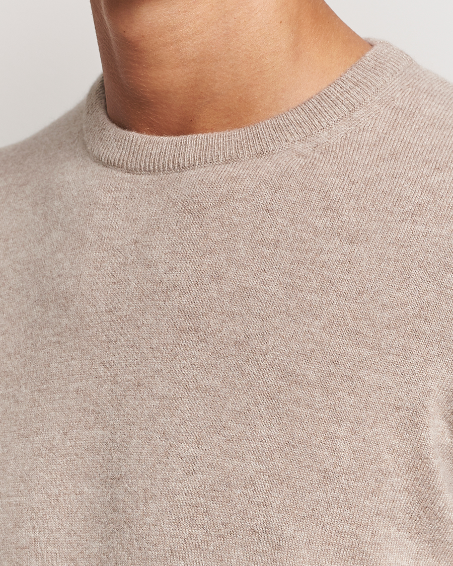 Uomini | Maglieria | Zegna | Oasi Cashmere Crew Neck Beige