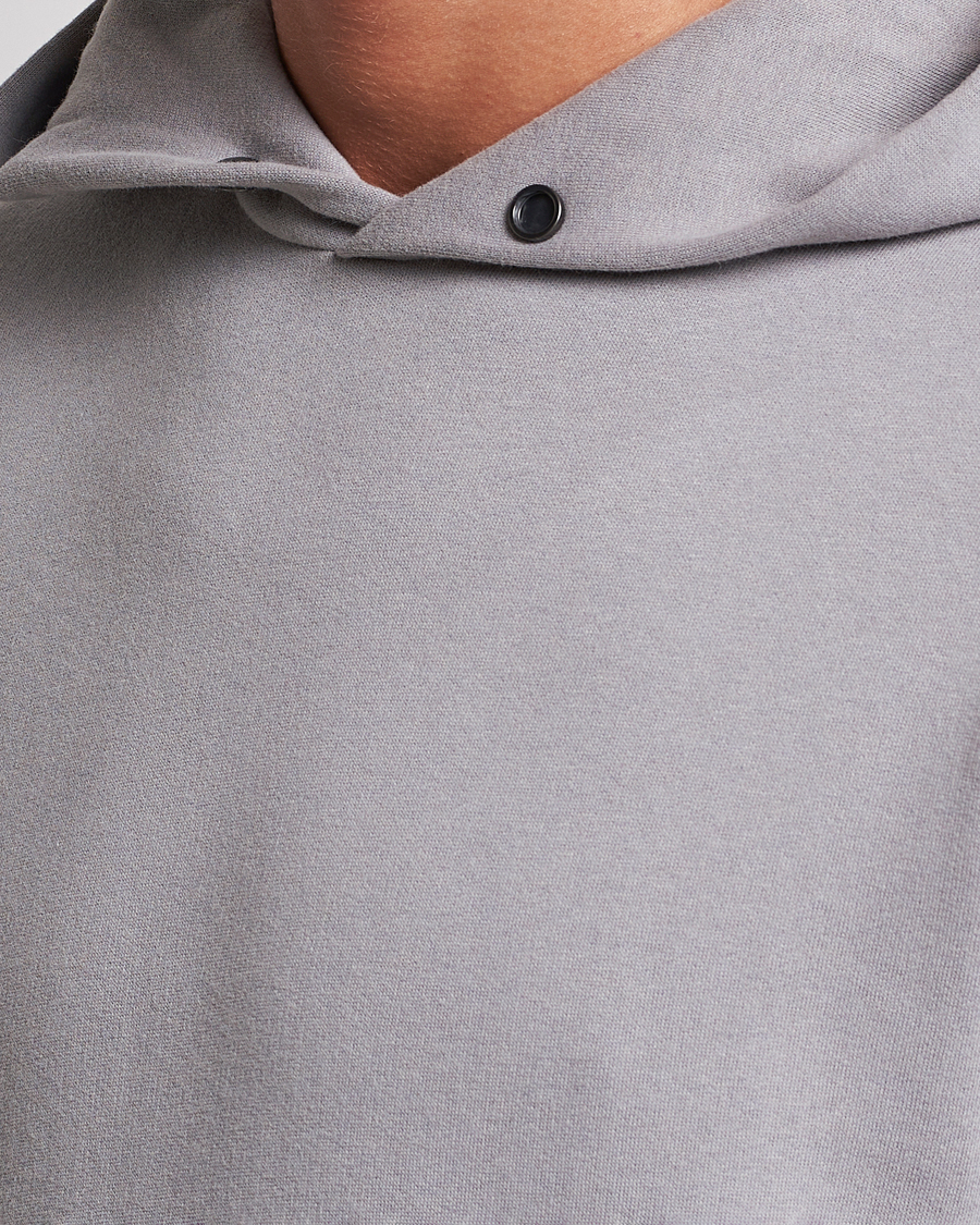 Uomini | Maglieria | Zegna | Cotton/Cashmere Hoodie Light Grey