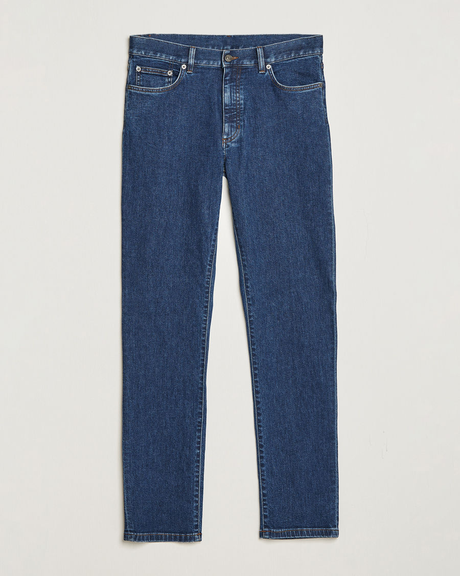 Uomini | Jeans | Zegna | 5-Pocket Denim Pants Stone Wash