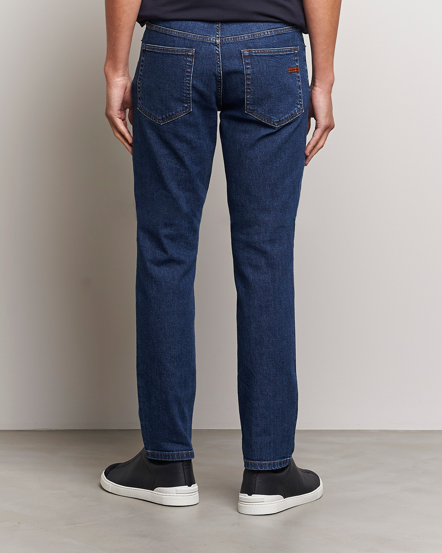 Uomini | Jeans | Zegna | 5-Pocket Denim Pants Stone Wash