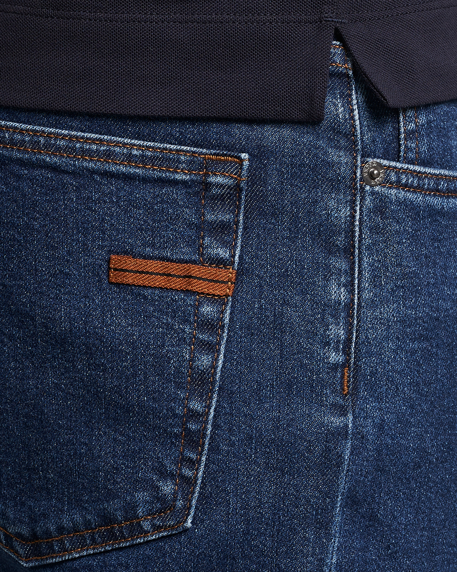 Uomini | Jeans | Zegna | 5-Pocket Denim Pants Stone Wash