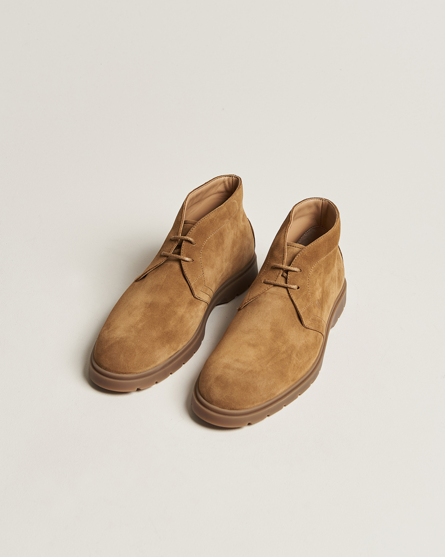 Uomini | Tod's Polacchino Chukka Boots Brown Suede | Tod's | Polacchino Chukka Boots Brown Suede