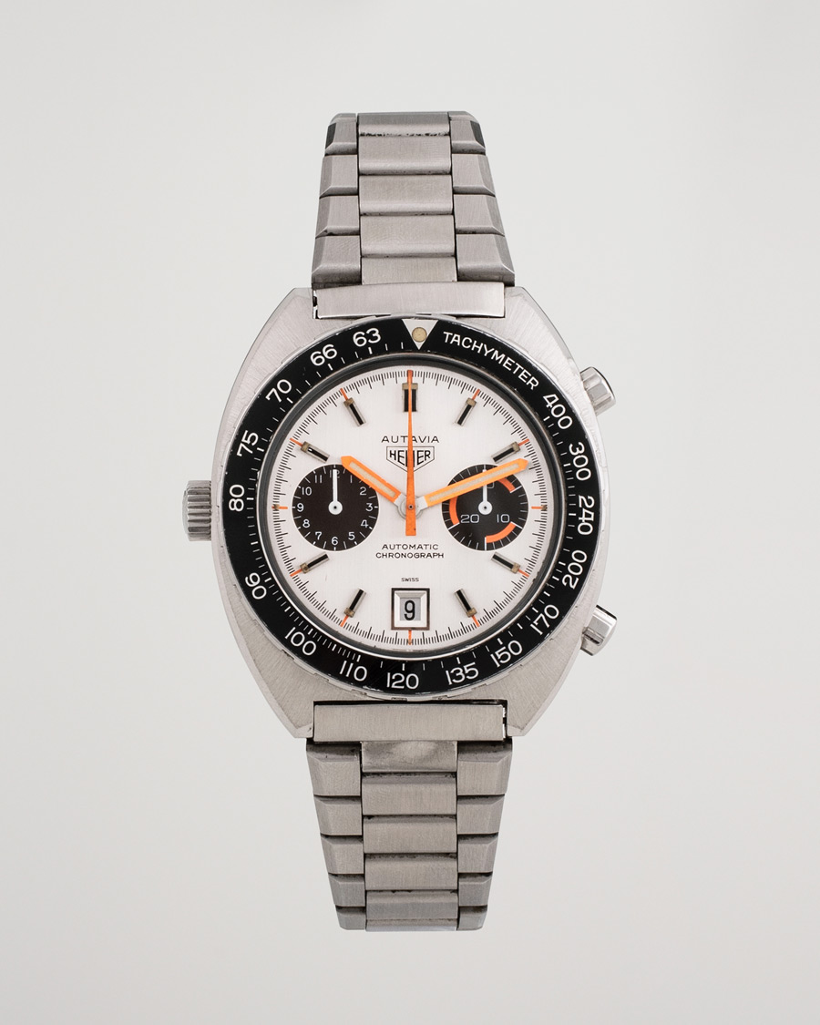 Uomini | Heuer Pre-Owned Autavia 11630 Tachymeter Steel Silver | Heuer Pre-Owned | Autavia 11630 Tachymeter Steel Silver