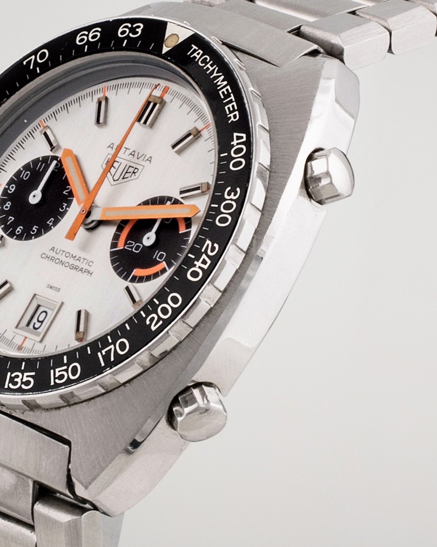 Uomini | Heuer Pre-Owned Autavia 11630 Tachymeter Steel Silver | Heuer Pre-Owned | Autavia 11630 Tachymeter Steel Silver