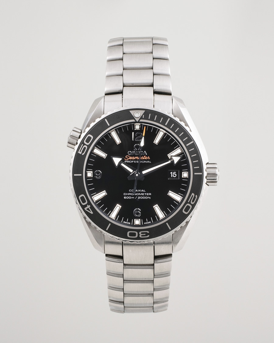Uomini | Omega Pre-Owned Seamaster Planet Ocean 232.30.46.21.01.001 Steel Black | Omega Pre-Owned | Seamaster Planet Ocean 232.30.46.21.01.001 Steel Black