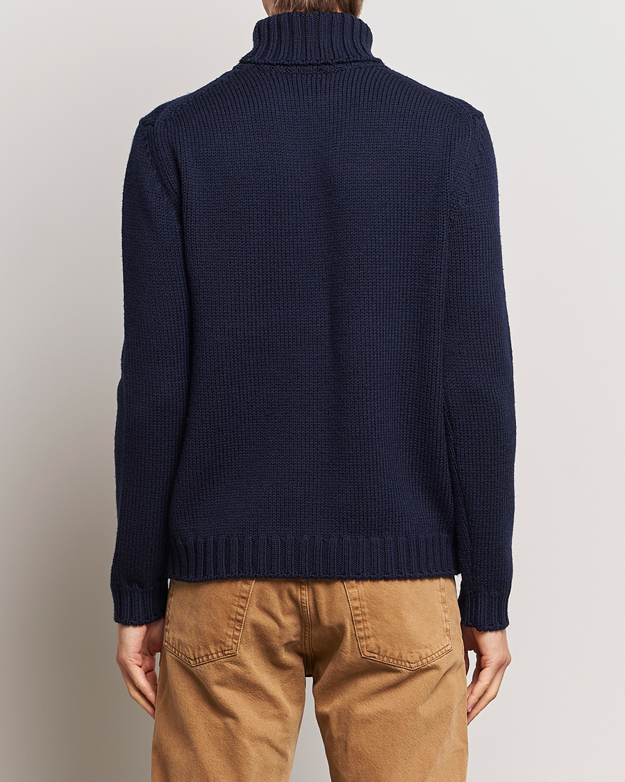 Uomini | Maglieria | Massimo Alba | Karl Knit Rollneck Navy