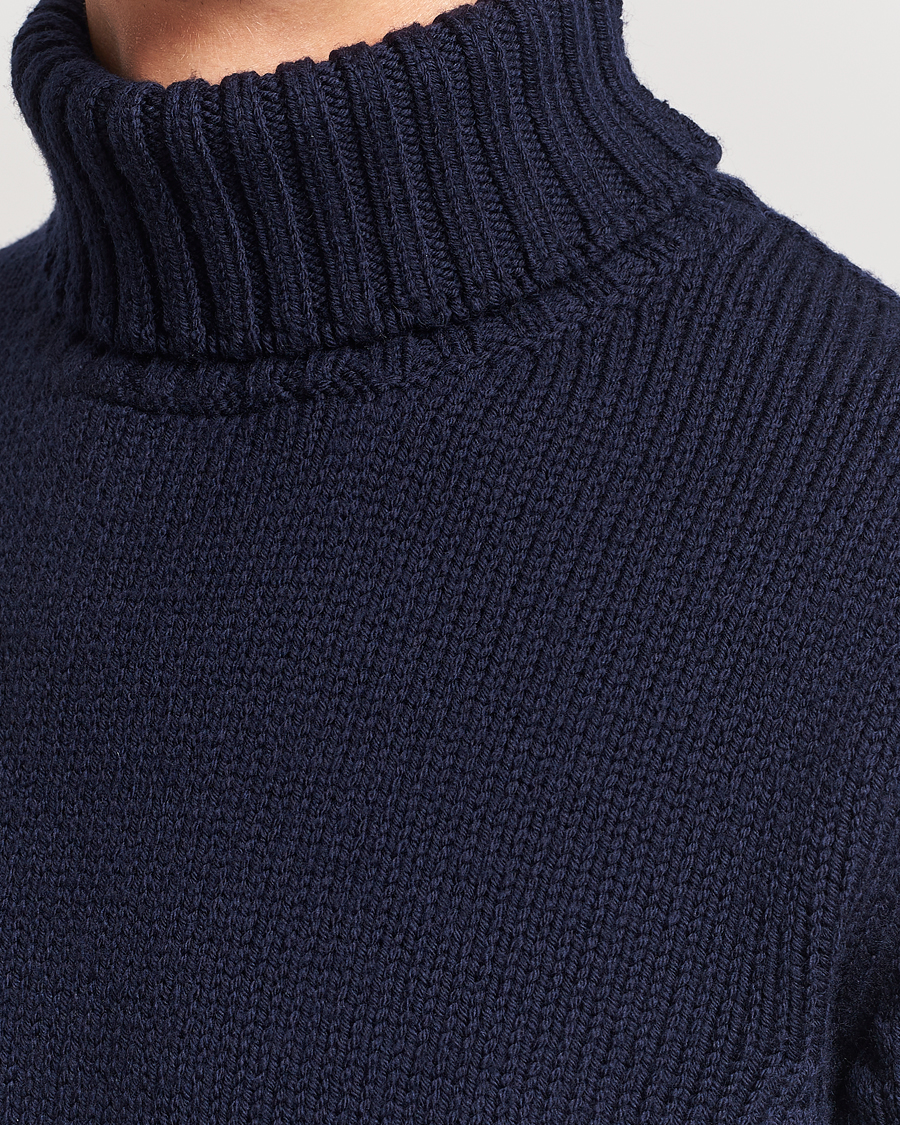 Uomini | Maglieria | Massimo Alba | Karl Knit Rollneck Navy