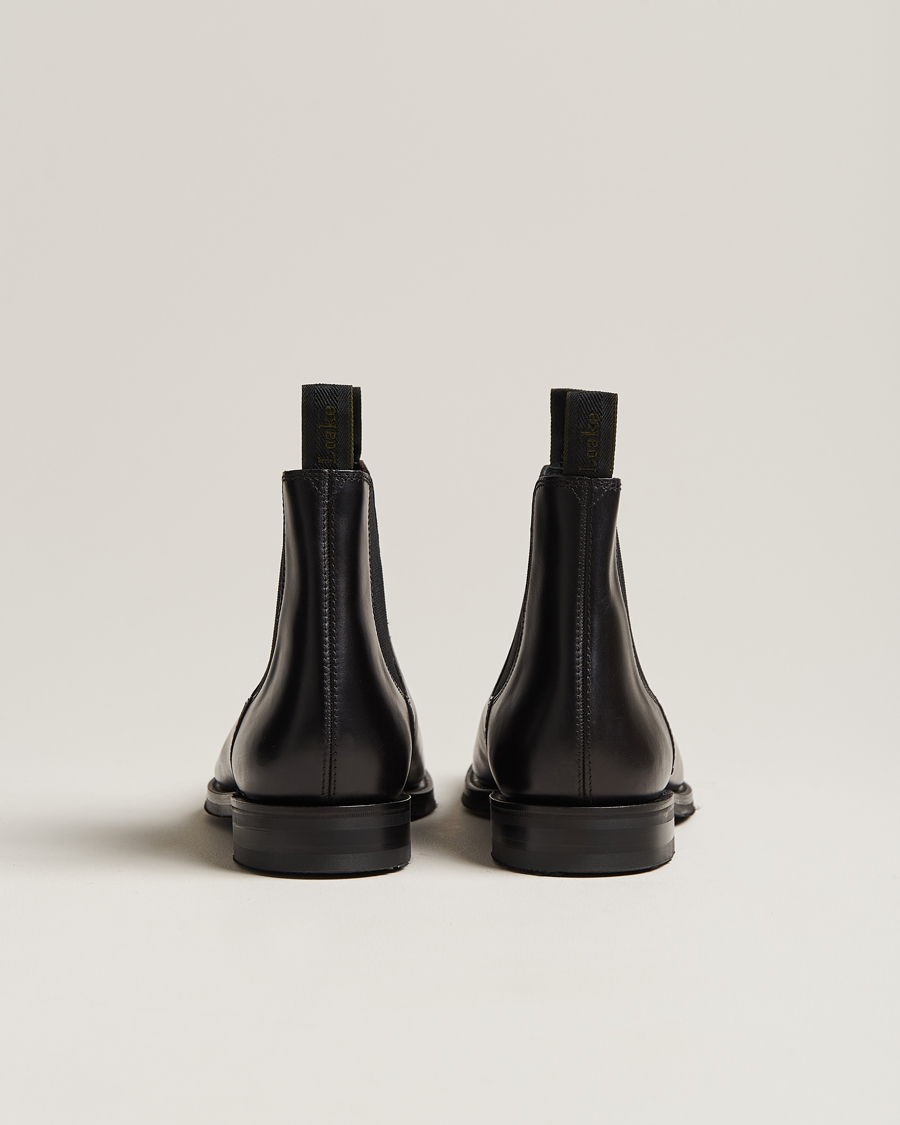 Uomini | Stivali | Loake 1880 | Emsworth Chelsea Boot Black Leather