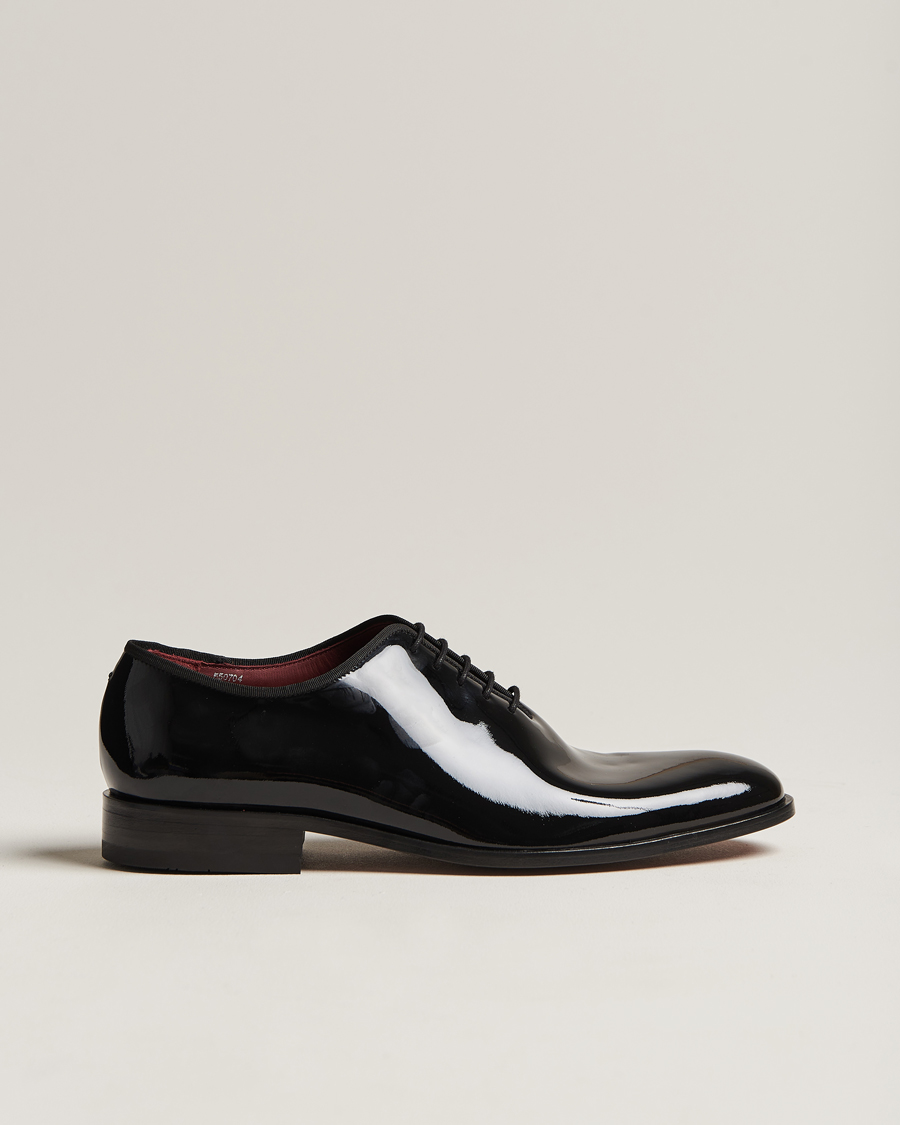 Uomini | Scarpe di vernice | Loake Shoemakers | Regal Patent Wholecut Black