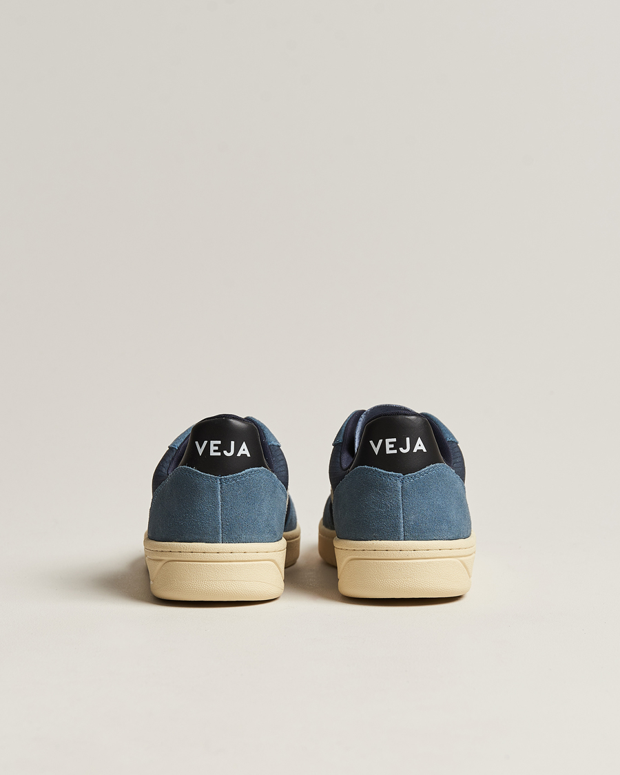 Uomini | Veja V-10 Ripstop Leather Sneaker Nautico Pierre | Veja | V-10 Ripstop Leather Sneaker Nautico Pierre
