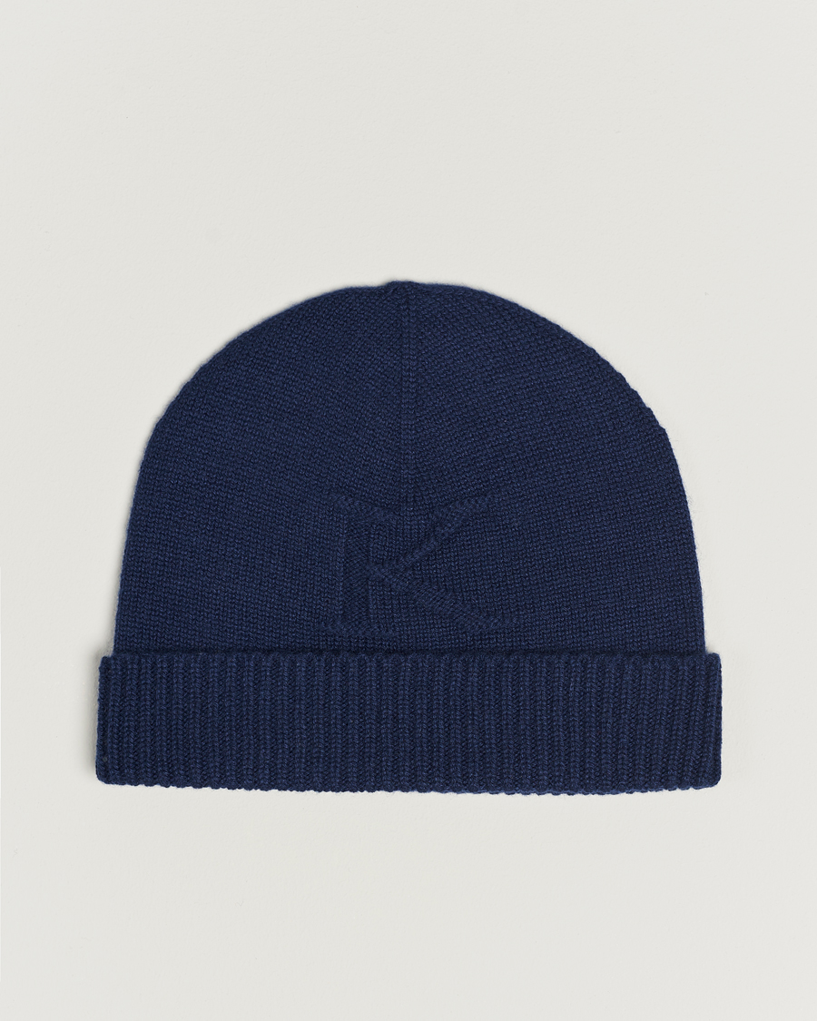 Uomini | Kiton Cashmere Beanie Navy | Kiton | Cashmere Beanie Navy
