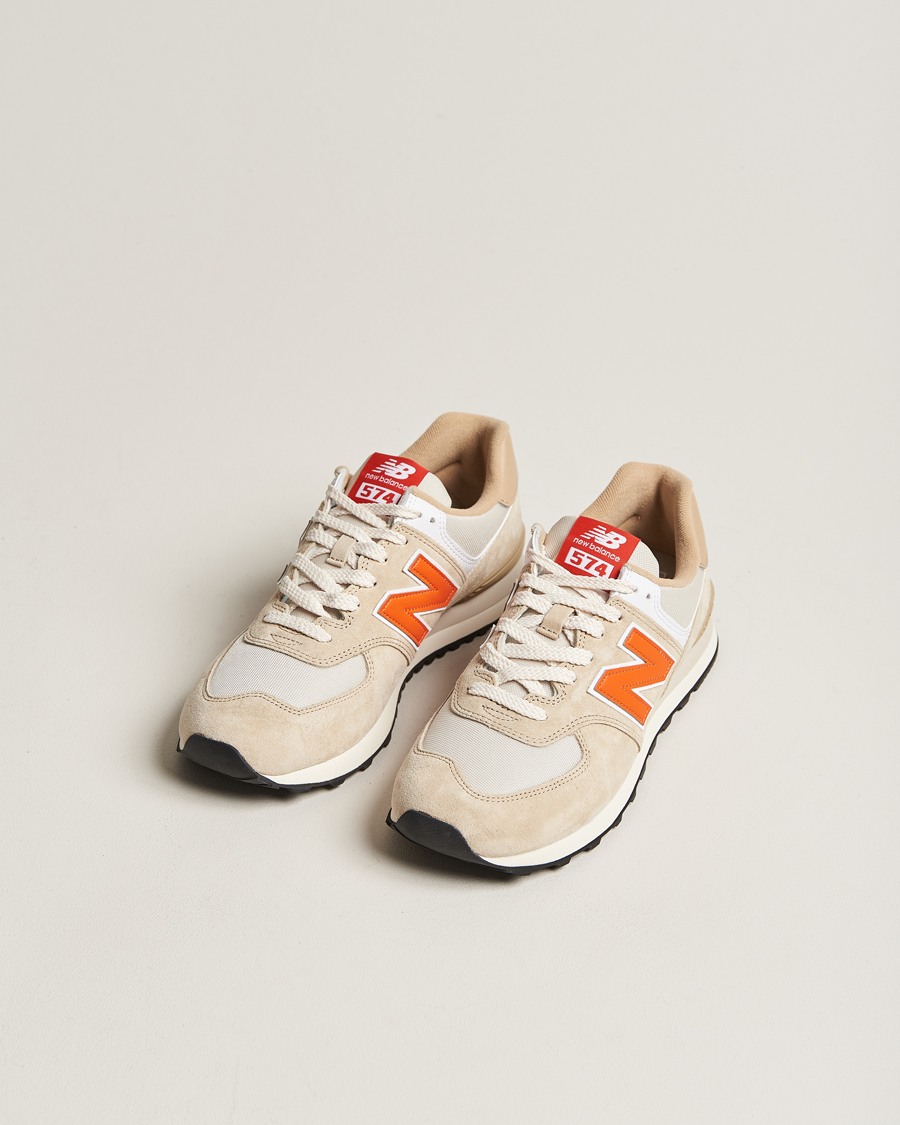 Uomini | New Balance 574 Sneakers Bone | New Balance | 574 Sneakers Bone
