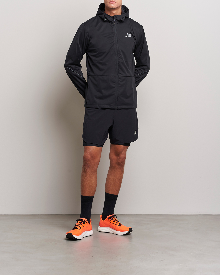 Uomini | Pantaloncini | New Balance | Running Q Speed 2 in 1 Shorts Black