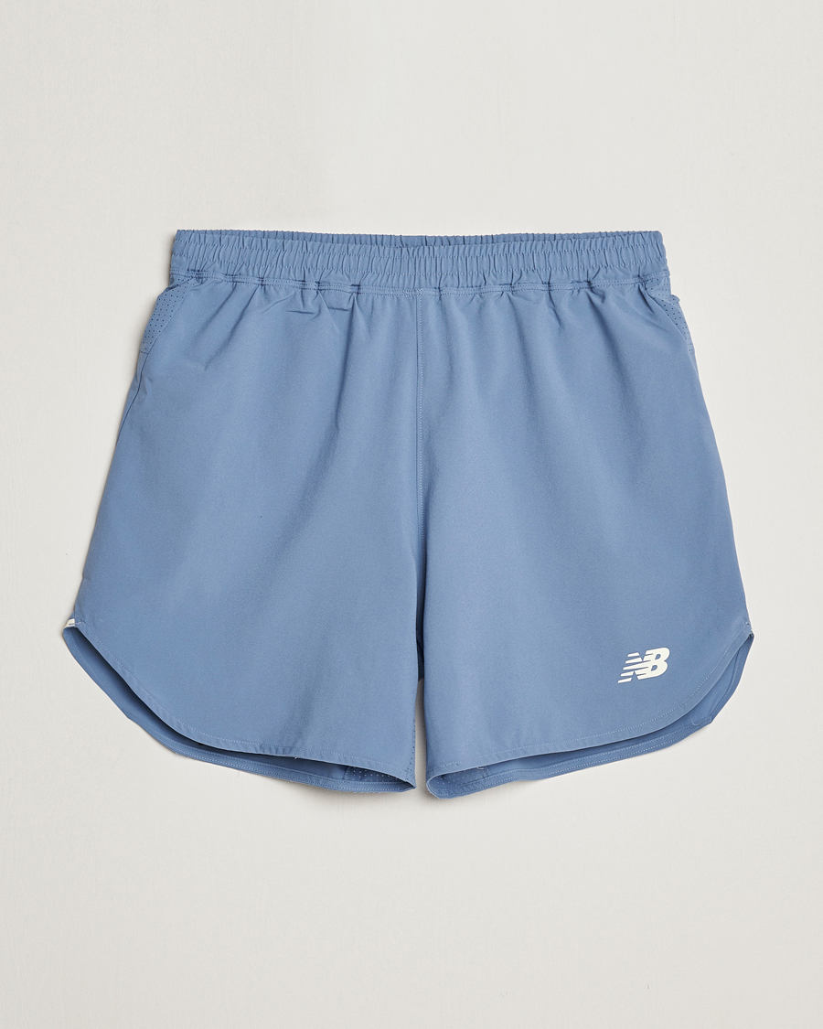 Uomini | Pantaloncini | New Balance | Running Q Speed 2 in 1 Shorts Mercury Blue