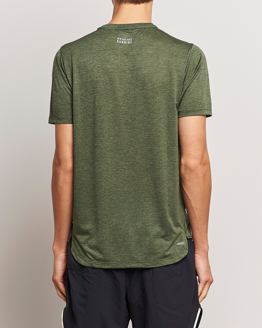 Uomini | T-shirt | New Balance | Running Impact Run T-Shirt Kombu Heather