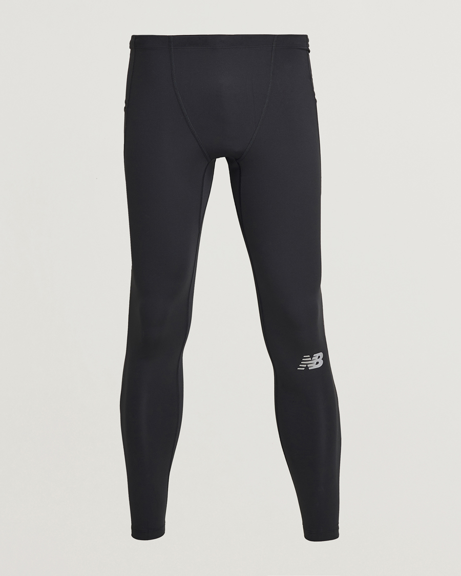 Uomini | Pantaloni | New Balance | Running Impact Run Tights Black