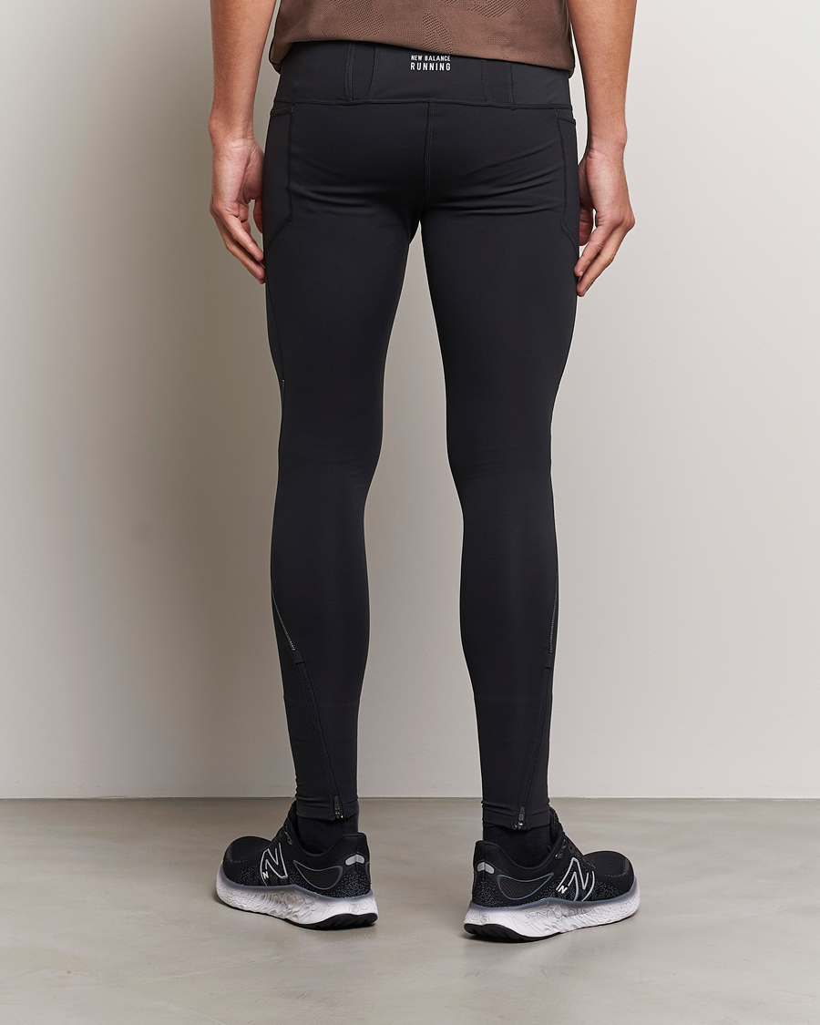 Uomini | Pantaloni | New Balance | Running Impact Run Tights Black