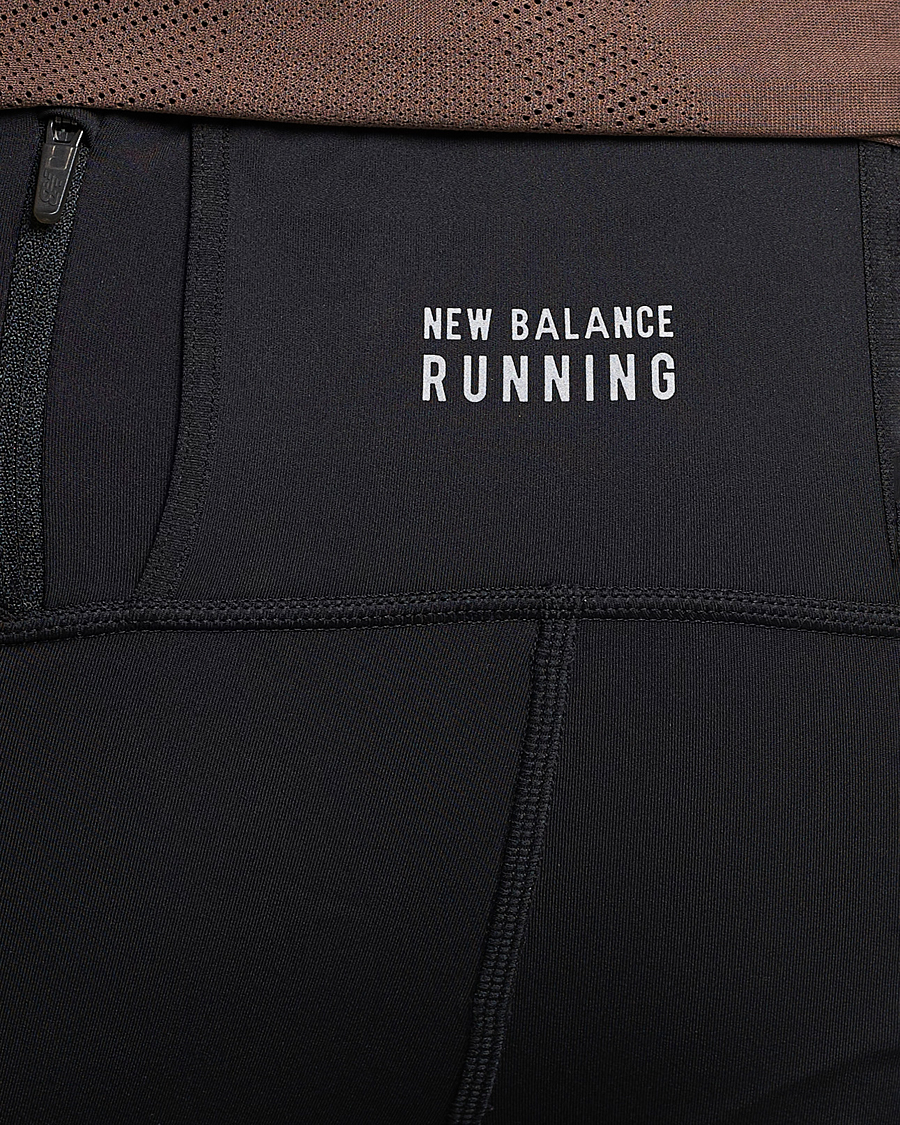 Uomini | Pantaloni | New Balance | Running Impact Run Tights Black