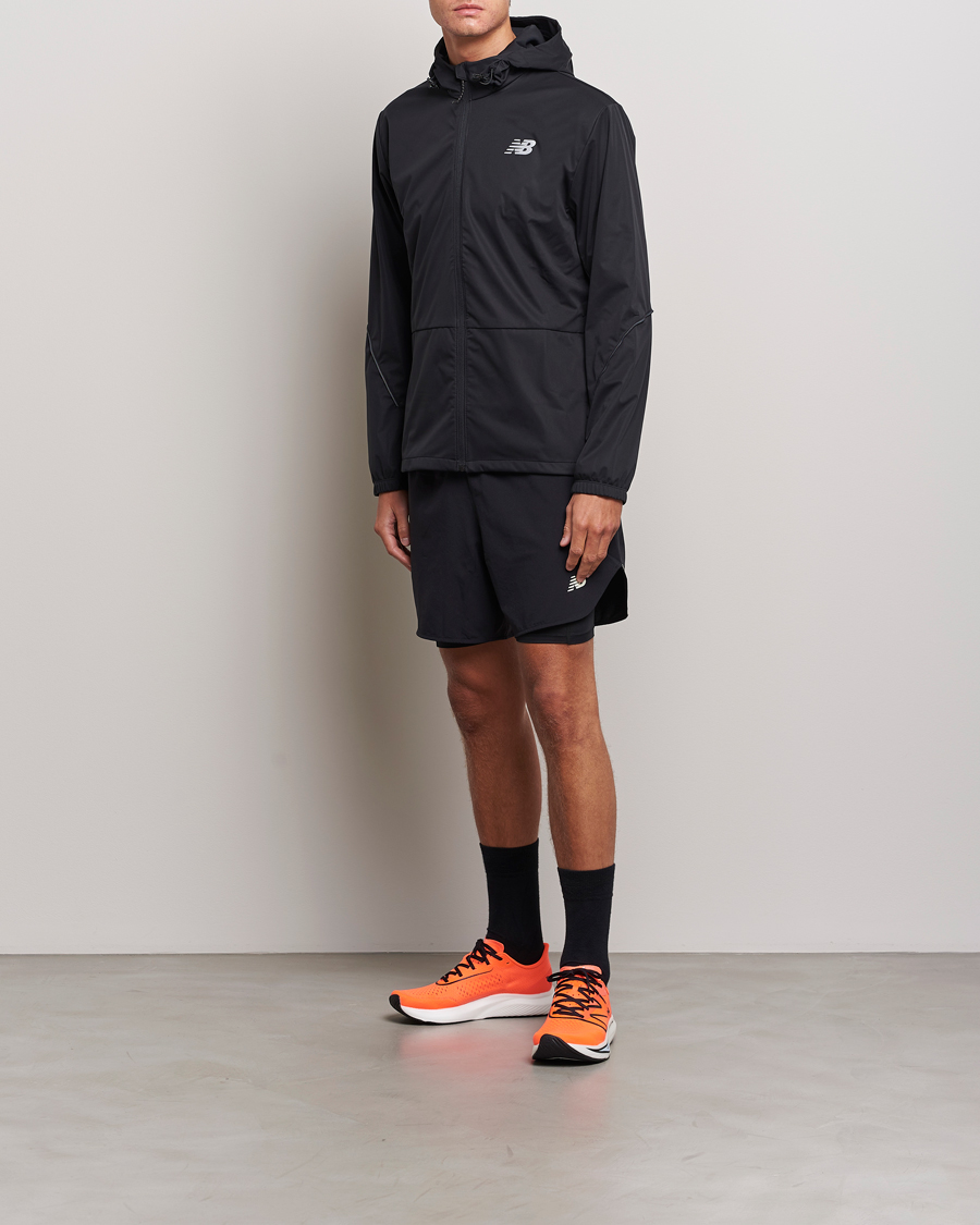 Uomini | Giacche | New Balance Running | Impact Run Water Defy Jacket Black