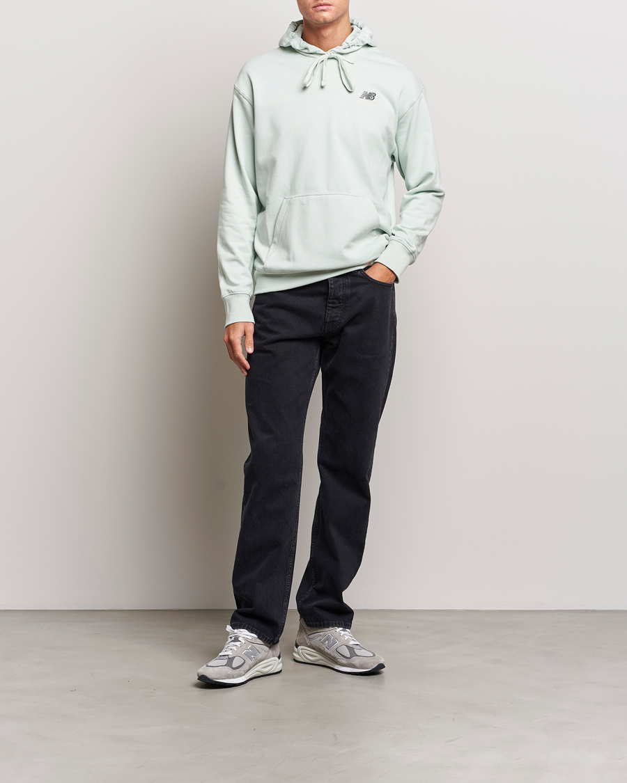 Uomini | Maglieria | New Balance | Essentials Hoodie Sage