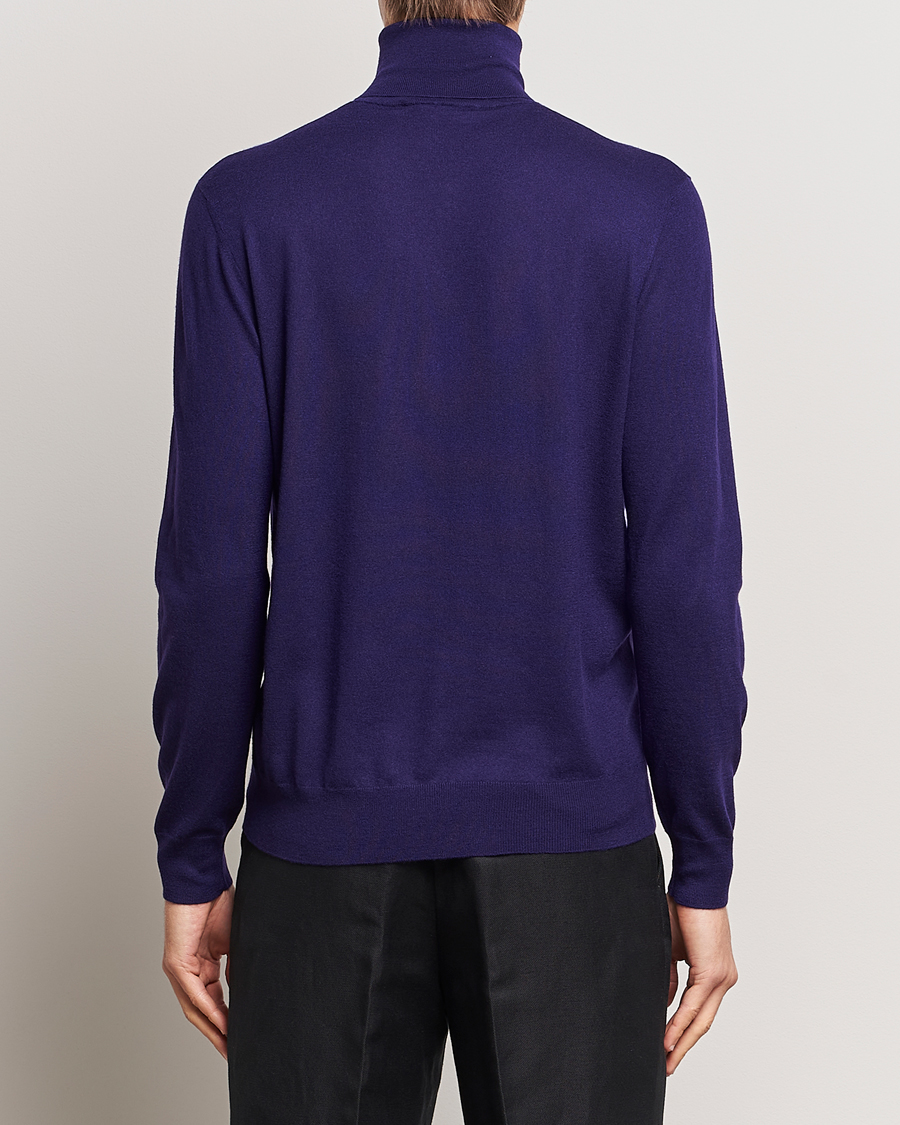Uomini | Maglieria | Ralph Lauren Purple Label | Cashmere Jersey Rollneck Purple