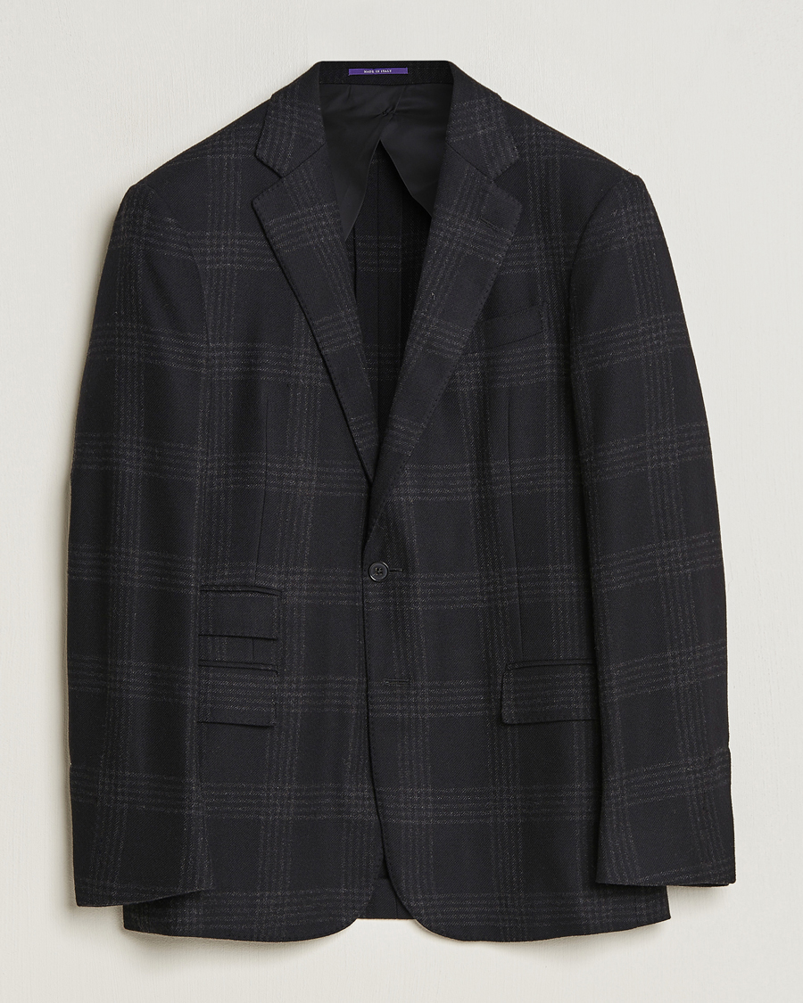 Uomini | Blazers | Ralph Lauren Purple Label | Breasted Sportscoat Black