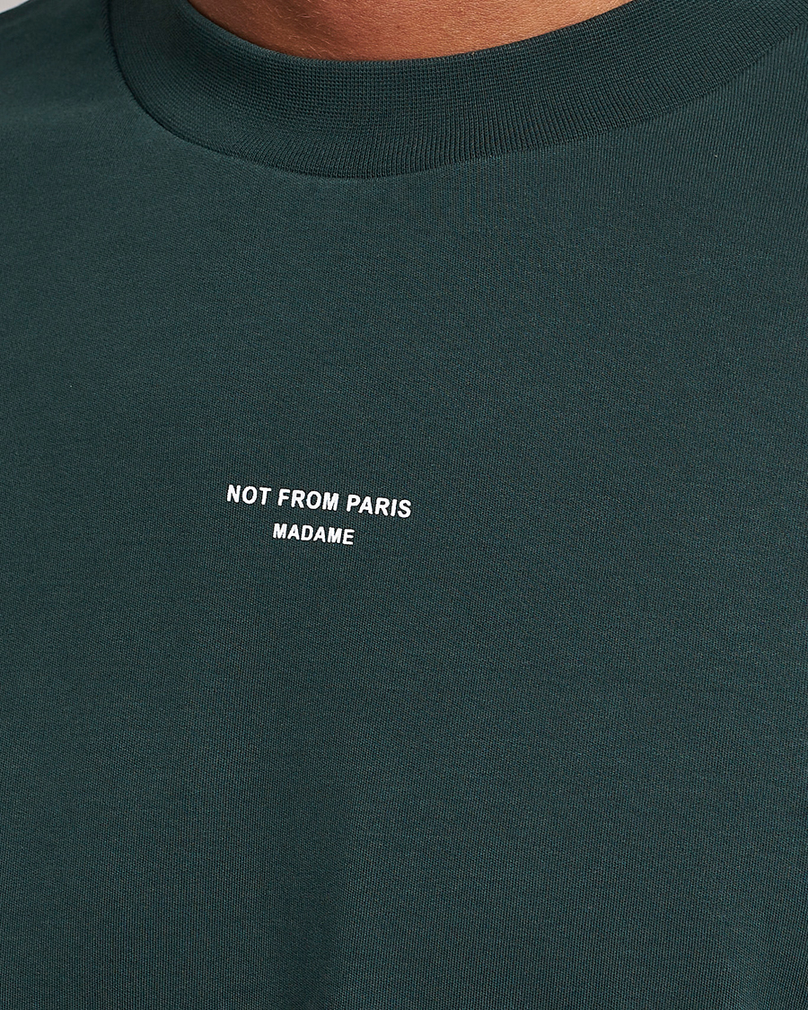 Uomini | T-shirt | Drôle de Monsieur | Classic NFPM T-Shirt Dark Green