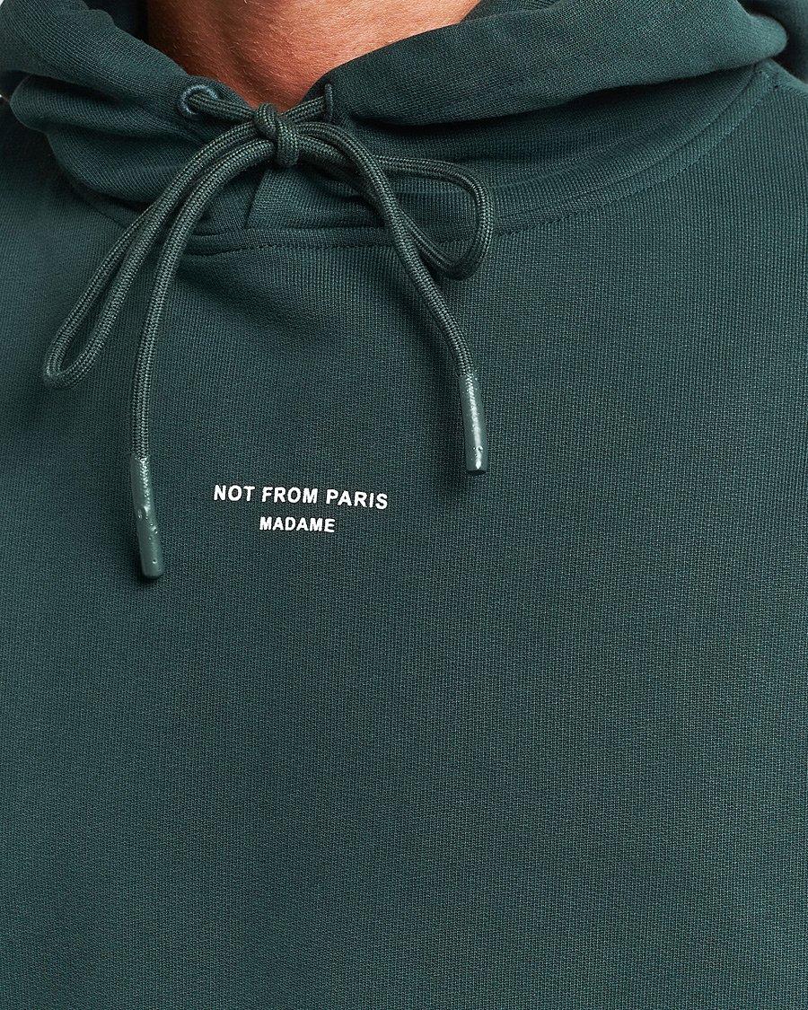 Uomini | Maglieria | Drôle de Monsieur | Classic NFPM Hoodie Dark Green